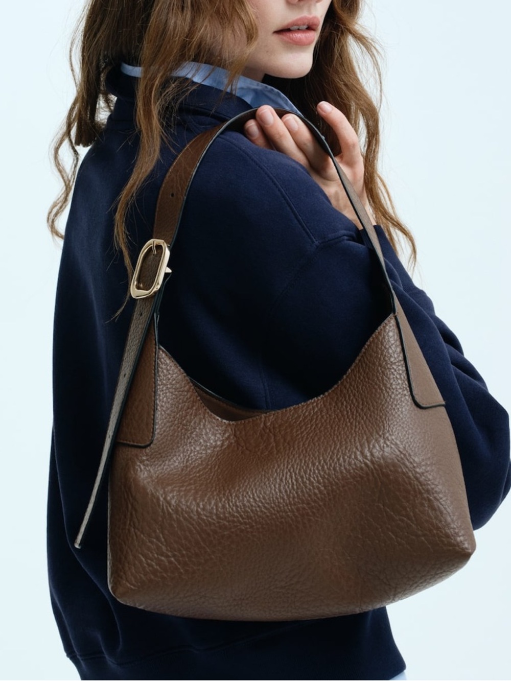 MAKE AN OFFER - H&M Brooklyn Faux Leather Shoulder Bag